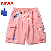 NASA Flying Pants Tactical Shorts Men Five-Scale Shorts Wear Sports Pants Nation Tide Neutral Wind Basketball Pants