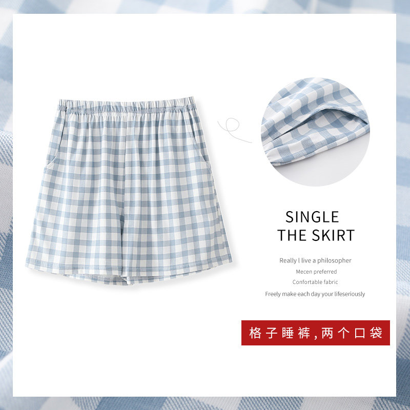 Sleeping Pants Women Shorts Home 50% Pants Casual Shorts Pure Cotton Slim size Loose Large Size Shorts Full Cotton Single Piece Home Pants