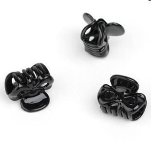 Black small grip clamping jaws hairpin hairpin hairpin clip baby to per capita available style multi-random hair