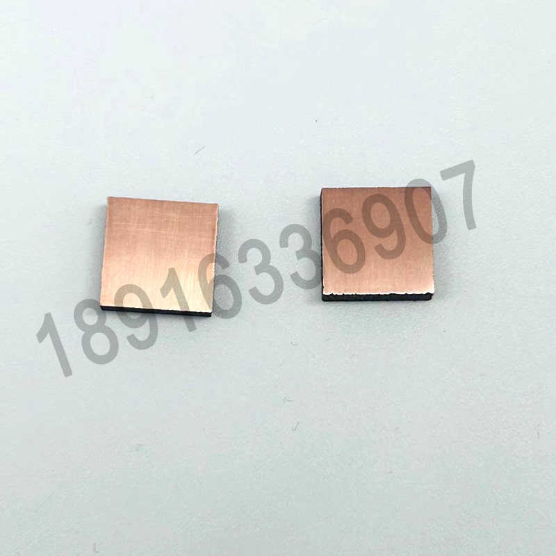 Diamond-Copper Composite Material Cu/Diamond Thermal Conductivity 600-800W/Mk High-Power Chip Cooling Substrate