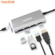 CyberSLIM đa chức năng mở rộng trạm kết nối Type-C USB Máy tính Apple chuyển đổi hdmi Phụ kiện Macbookpro P20 Huawei mate20X nut R1 Thunderbolt 3 máy tính xách tay không khí - USB Aaccessories