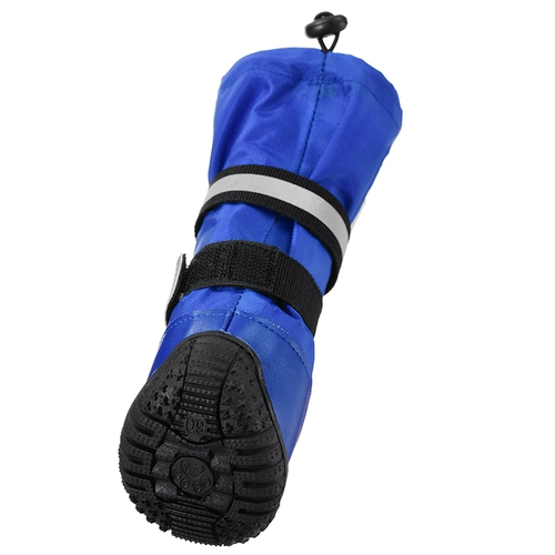 Непромокаемые сапоги для собак, водонепроницаемые, для корги, маленьких, средних и крупных собак, не падают с плюшевых питомцев, бахилы для золотистых ретриверов, обувь с мягкой подошвой, дождевые сапоги