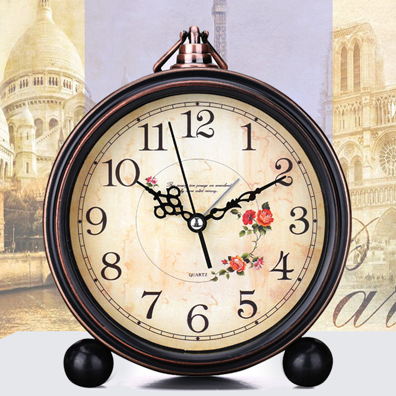 Swing piece alarm clock Child girl Jane about bedroom Creative boy student mute 2021 new net red headboard bell