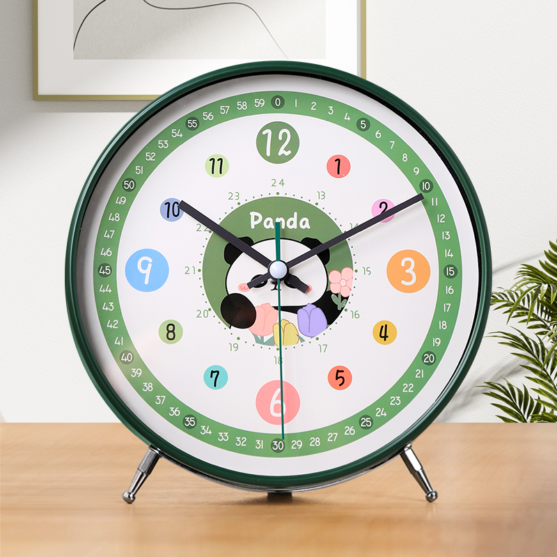 Creative seat bell 2023 new home living room pendulum clock muted desktop pendulum table clock table pendulum pendulum piece-Taobao