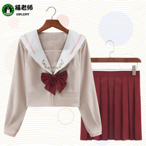 Cat teacher Japanese orthodox JK uniform First love schoolgirl soft girl School uniform improvement class uniform College style pleated skirt