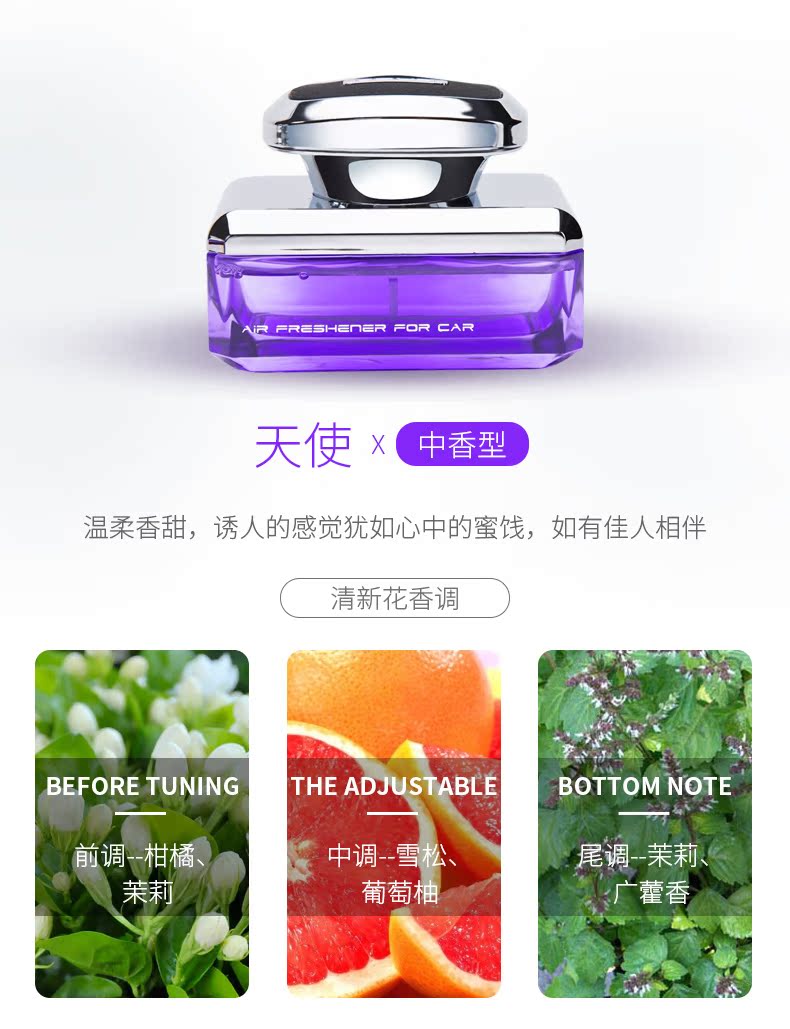 Nước hoa xe hơi nước hoa ghế hương thơm kéo dài phụ kiện xe hơi đồ trang trí 80ml phụ kiện xe hơi nước hoa xe hương liệu đệm ghế ô tô