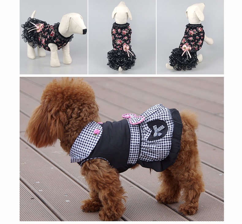 Quần áo chó mùa hè quần áo thú cưng quần áo mùa xuân và mùa hè chihuahua chó Pomeranian hơn gấu Teddy váy cún con - Quần áo & phụ kiện thú cưng nón cho chó