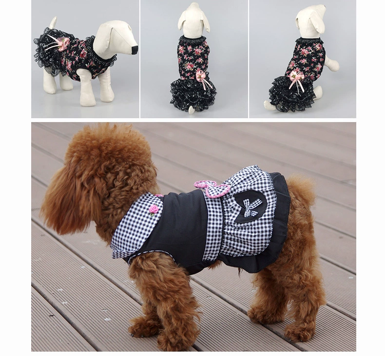 Quần áo chó mùa hè quần áo thú cưng quần áo mùa xuân và mùa hè chihuahua chó Pomeranian hơn gấu Teddy váy cún con - Quần áo & phụ kiện thú cưng quần áo thú cưng size lớn