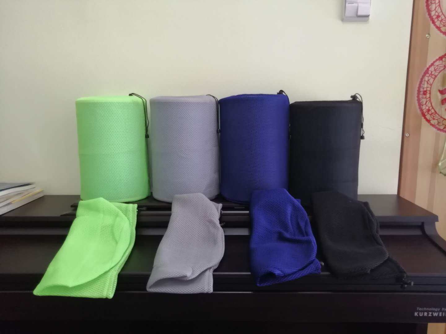 Homemade air purifier mesh bag adapted to millet filter core diy