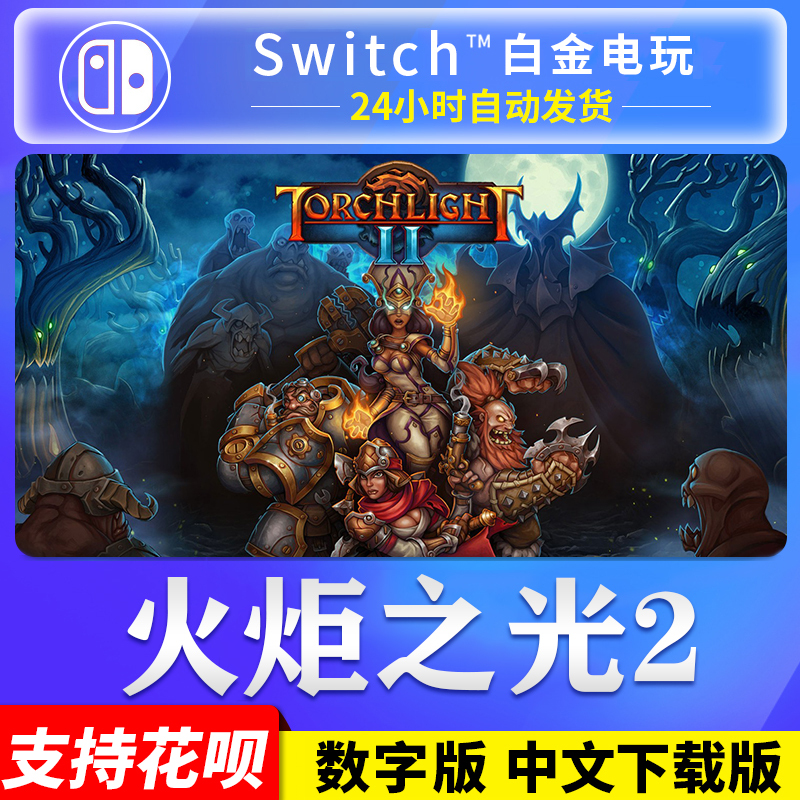 Switch Nintendo Ns Chinese Game Torchlight 2 Torchlight2 Digital Download Version