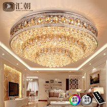 Crystal lamp Gold living room lamp modern simple atmospheric ceiling lamp restaurant bedroom light luxury large lamps 2021 New