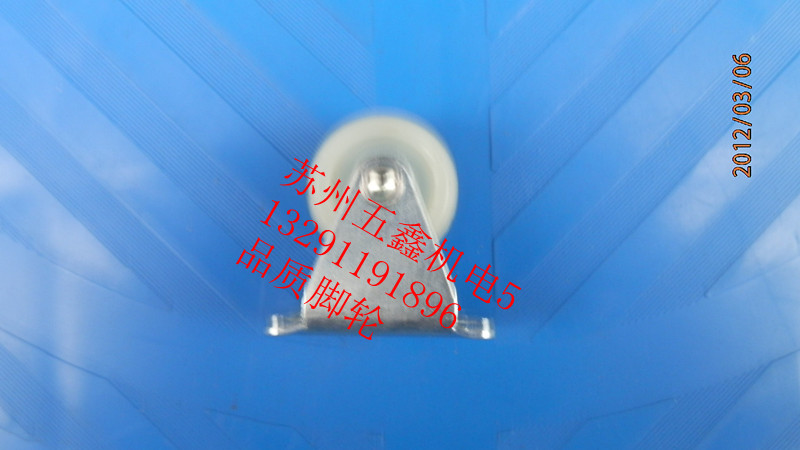 1 inch directional wheel white nylon universal caster wear-resistant movable wheel furniture wheel mini wheel