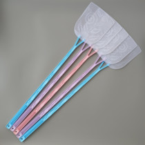 Fly swatter plastic household increase long handle and lengthen cooked glue mosquito fly swatter is not cooked glue manual mosquito repellent and fly control artifact