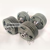 Large weight Olympic rod dumbbell 50 60 80 100kg 160kg Household paint 220kg large hole dumbbell set
