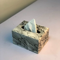 Белый мраморный рисунок (16*13*9)