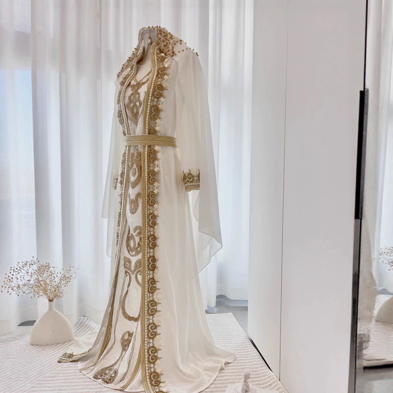 [Exclusive Upgrade] Moroccan Evening Dress Xinjiang Desert Vacation Host Exotic Embroidery Travel Dress
