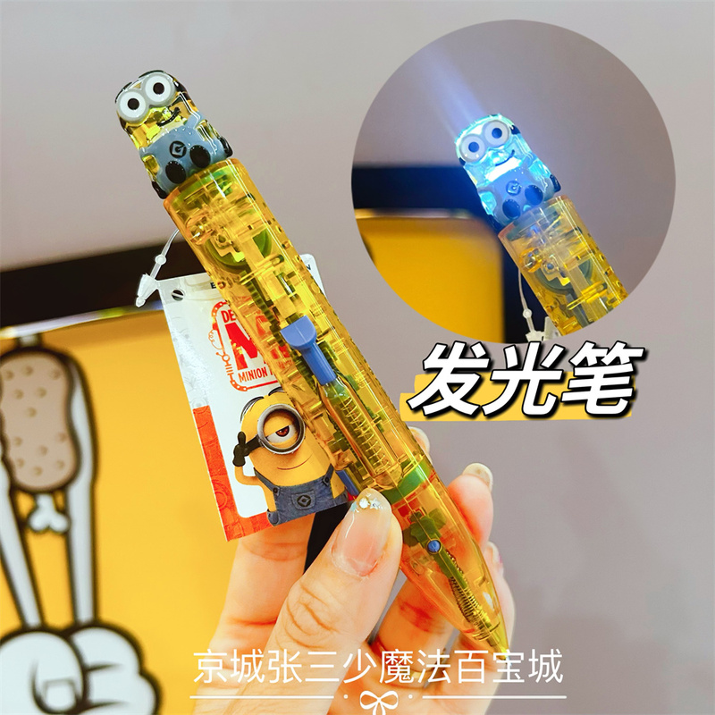 In-Stock Usj Osaka Universal Studios Mario Minions Limited Edition Light-Up Fun Pen Ballpoint Pen Student Stationery In-Stock Usj Osaka Universal Studios Mario Minions Limited Edition Light-Up Fun Pen Ballpoint Pen Student Stationery