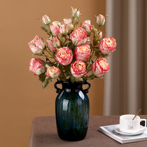 Such as a flower American dried flowers Large rose bouquet Light luxury flower arrangement decoration decoration flowers diy material fake flowers