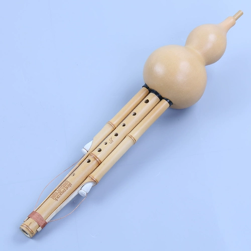 蓝孔雀 Тыква шелк Супер Семь -отверстие Золотой бамбук девять -лунка -лунка профессиональная сцена взрослые мастер -магистр