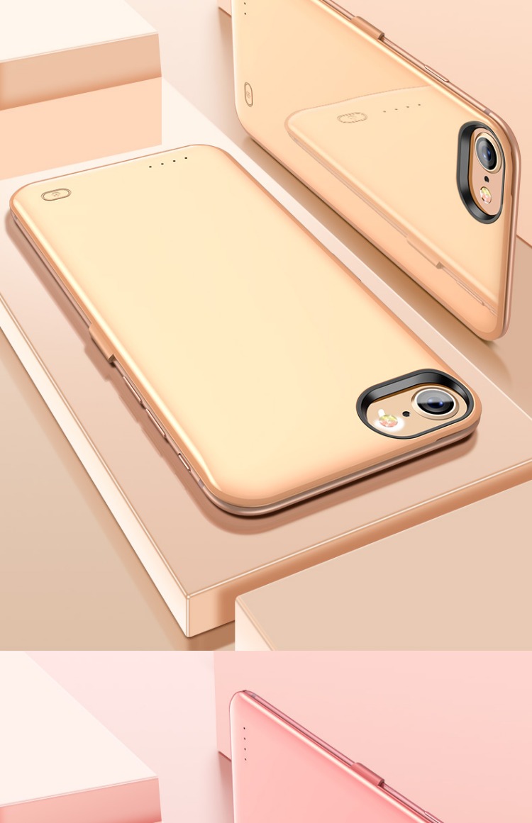Iphone6 ​​back clip sạc kho báu X Apple 7plus pin 6S chuyên dụng 8P siêu mỏng XS điện thoại di động vỏ điện thoại di động 6sp điện thoại di động dung lượng lớn clip trở lại chính hãng một trở lại 8 gốc