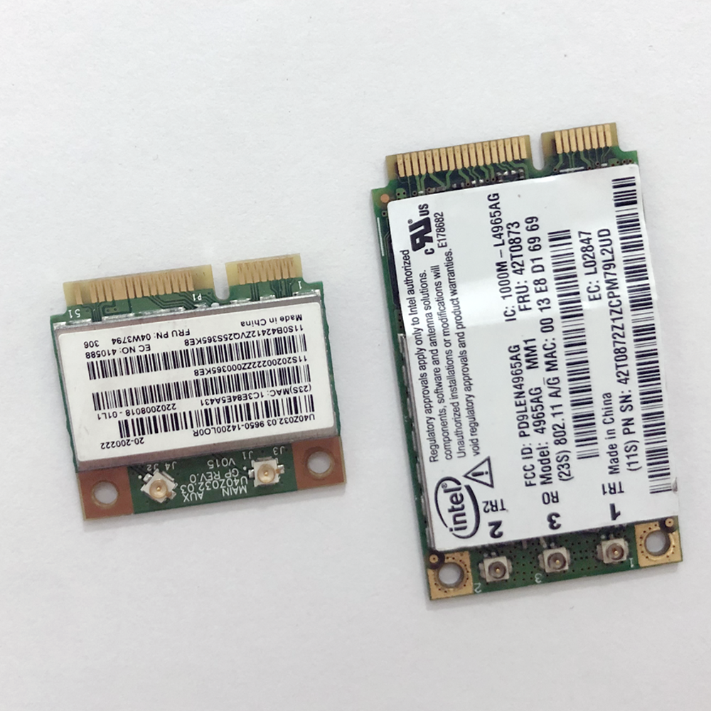 Disassemble mini pcie wireless network card