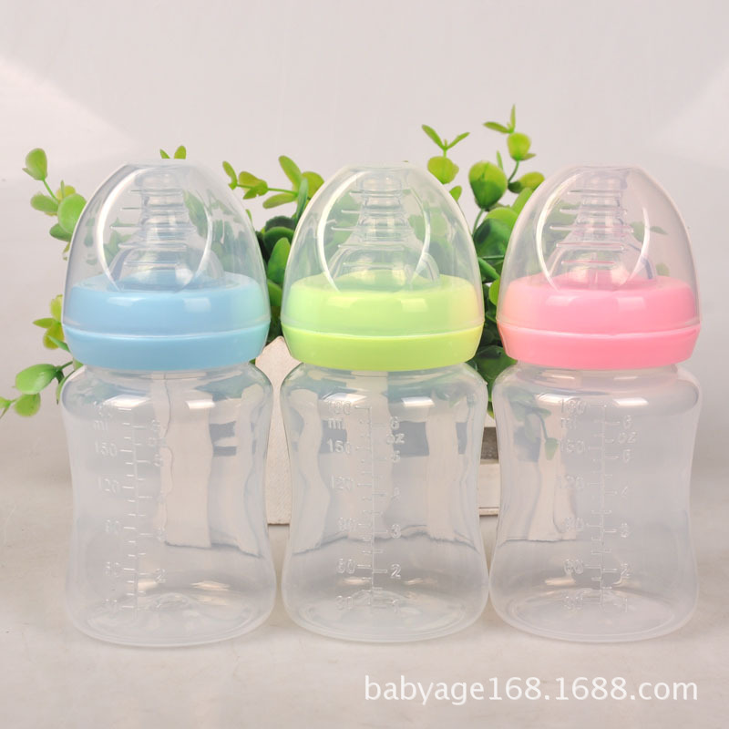 180ml wide-mouth feeding bottle, wide-mouth handleless PP feeding bottle, baby feeding bottle, baby feeding bottle, mother and baby supplies