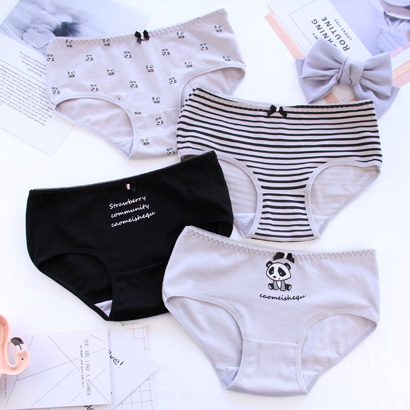100% cotton waist eo giữa cotton cô gái gợi cảm túi quần hông sinh viên nữ dễ thương đồ lót nữ quần xì nữ