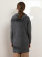 Velvet Hooded Wool Knitted Cardigan for Women, Mid-Length, Thickened, 2025 Autumn and Winter New Pure Wool Hooded Coat