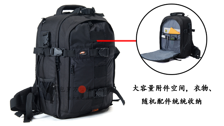 Túi đựng máy ảnh đeo vai Safford D810 5D3 D700 Túi đựng máy ảnh chống trộm túi chống sốc túi ngoài trời - Phụ kiện máy ảnh DSLR / đơn chân máy quay benro
