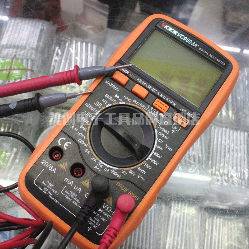 VC9803A Victory original fit high-precision digital multimeter universal meter digital triumph Wanuse meter multipurpose table