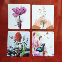 Cartoon incognito hook strong adhesive suction cup Kitchen bathroom cute magic sticker wall hook Load-bearing sticky hook