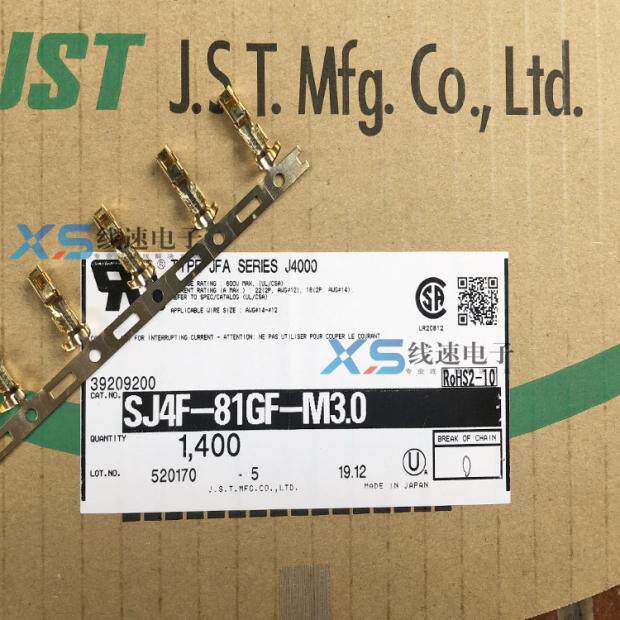 JST connector SJ4F-81GF-M3 0 gold plated terminals Japanese original plant Connectors Spot