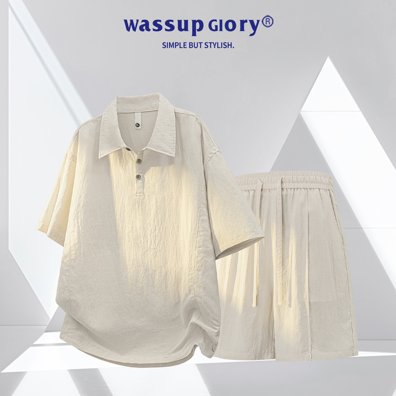 Wassup Glory Lyocell Tencel Linen Suit for Men, Summer Thin Style, Old Money Style Outfit, a Complete Set with a High-End Feel Wassup Glory Lyocell Tencel Linen Suit for Men, Summer Thin Style, Old Money Style Outfit, a Complete Set with a High-End Feel