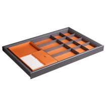 Wardrobe basket pull-out trouser rack cloakroom built-in multi-functional household retractable drawer-type jewelry storage box accessories
