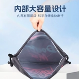 Li Ning, баскетбольный футбольный рюкзак подходит для мужчин и женщин, спортивный мешочек для спортзала, портативный ранец, на шнурках