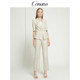 Conidis straight trousers for women in summer new slim fit versatile workplace commuter small feet trousers