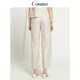 Conidis straight trousers for women in summer new slim fit versatile workplace commuter small feet trousers