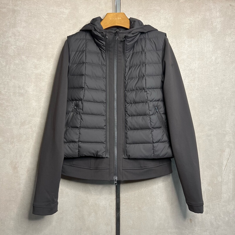 2026 Autumn/Winter New Fashion Korean Style Hooded Slim Fit Top with Patchwork 95% Goose down Vest Two-Piece Set Women's Trendy Clothing 2026 Autumn/Winter New Fashion Korean Style Hooded Slim Fit Top with Patchwork 95% Goose down Vest Two-Piece Set Women's Trendy Clothing