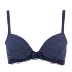 Tutu bra bra màu nơ Nhật Bản cotton bra ngực lớn ngực nhỏ đồ lót ngực - Strapless Bras Strapless Bras