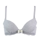 Tutu bra bra màu nơ Nhật Bản cotton bra ngực lớn ngực nhỏ đồ lót ngực - Strapless Bras