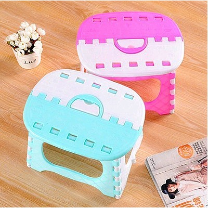 Foldable small stool thickened adult baby low stool portable chair outdoor small Maza home children's bench