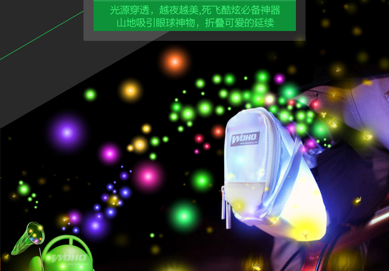 Sacoche pour vélo mixte WOHO - Ref 2214028 Image 8