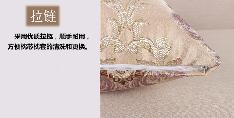 Gối hoa vải châu Âu đệm sofa gối gối hình chữ nhật giường đệm có thể được tùy chỉnh - Trở lại đệm / Bolsters gối tựa lưng cho bà bầu