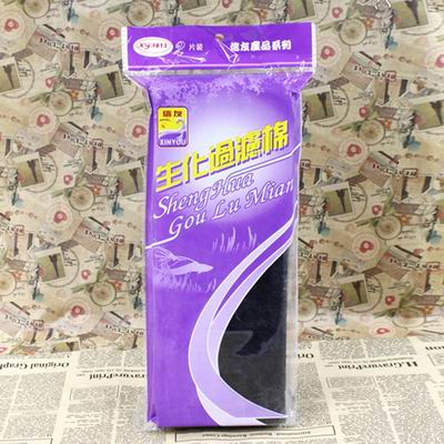 波奇网 过滤材料信友xy-1813鱼缸生化过滤棉组合装中孔细孔2片装