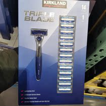 Open COSTCO Domestic US Krikland Cochran Manual Shaver 1 Handle 14 Replacement