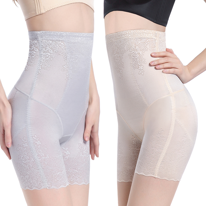 Body-shaped high waist bunches underpants women's hip postpartum shaping bunches waist slim legs small belly meme body and hip closets powerful