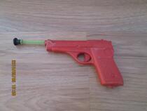 Nostalgic old plastic pistol toys