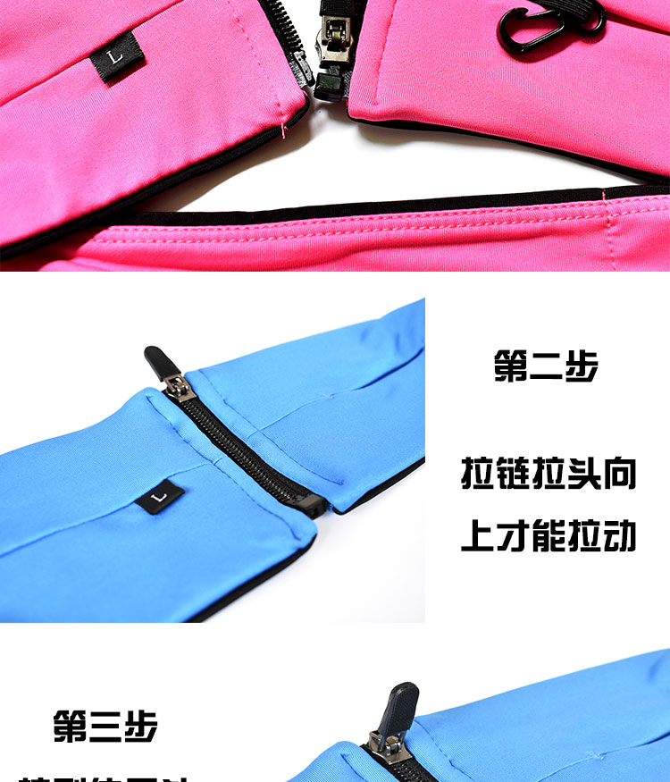 Túi thể thao ngoài trời túi đôi đai chạy bộ thể dục leo núi unisex điện thoại di động chính túi đa chức năng nịt eo