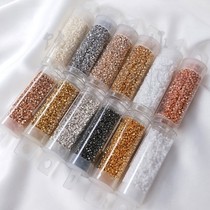 Japan Miyuki DB antique beads 2mm round tube millet gold pearl diy string beads of beads