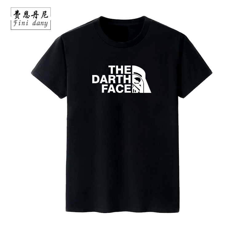 New Starwars T-Shirt Star Wars Darth Vader Parody Short Sleeve T-Shirt for Men and Women